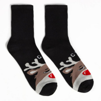 Новогодний подарочный набор термос и носки 3 пары KAFTAN Bad Santa, размер 41-44 (27-29 см) Новогодний подарочный набор термос и носки 3 пары KAFTAN Bad Santa, размер 41-44 (27-29 см)