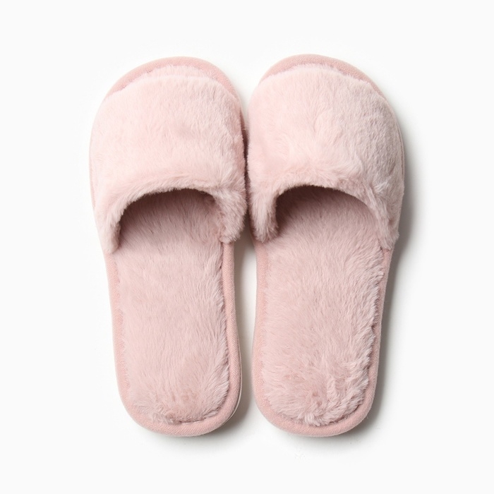 Тапочки женские размер 38-39, цвет розовый