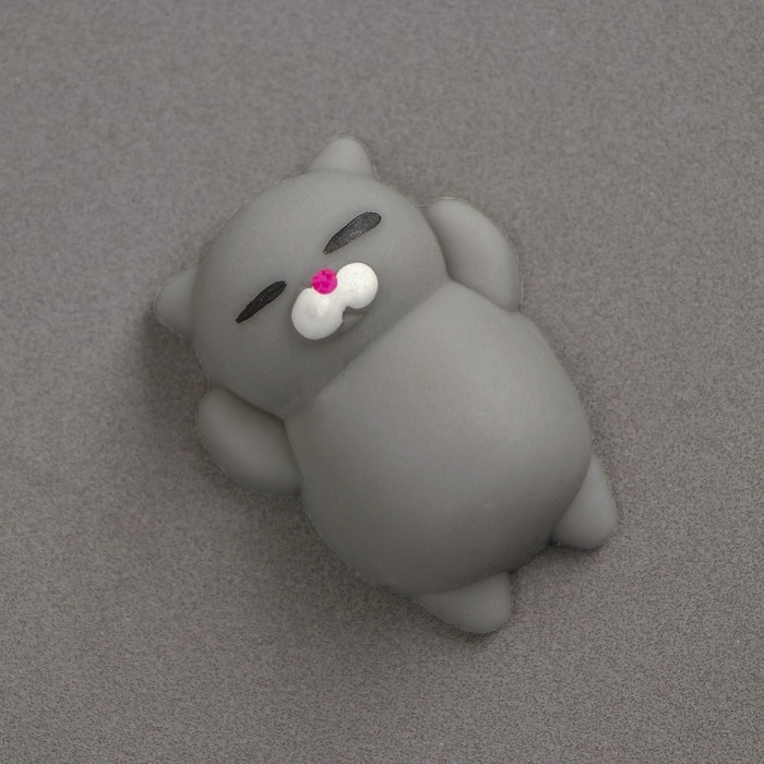 Мялка-антистресс &laquo;Кошечка&raquo;, цвет серый