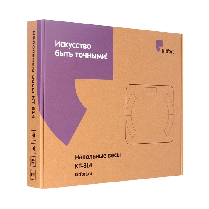 Весы напольные Kitfort КТ-814, до 180 кг, от 2хААА (в комплекте), чёрные Весы напольные Kitfort КТ-814, до 180 кг, от 2хААА (в комплекте), чёрные