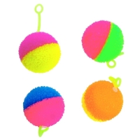 Мяч световой, 6 см, с резинкой, цвета МИКС Мяч световой, 6 см, с резинкой, цвета МИКС