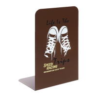 Подставки для книг "Кеды", 2 штуки, коричневые Подставки для книг "Кеды", 2 штуки, коричневые