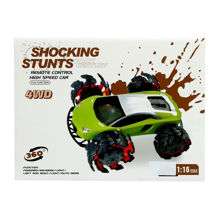 Машина радиоуправляемая &laquo;Шоукар&raquo;, 1:16, работает от аккумулятора, цвет синий