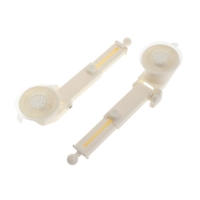 Держатель на присоске с клипсой для светильника, Ritter, белый, 2шт Держатель на присоске с клипсой для светильника, Ritter, белый, 2шт