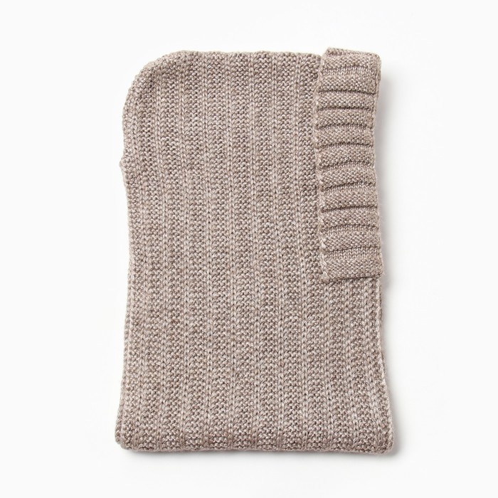 Шапка (Капор) женский, цвет бежевый, размер 54