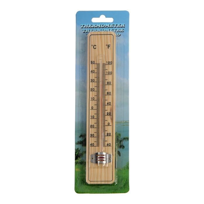 Термометр уличный, дерево
