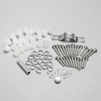 Комплект для светильника "Паук-12" белый 25х25х4см