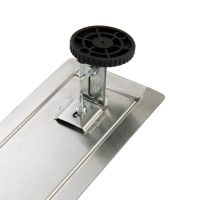 Трап ZEIN, c флaнцeм свободного вращения 360&deg;, 7х120 см, d=40/50 мм, нерж. сталь, сатин