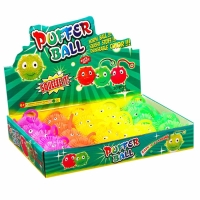 Мяч детский резиновый ёжка &laquo;Чудик с ножками и ручками&raquo;, световой, цвета МИКС