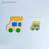 Пазл-конструктор &laquo;Автотранспорт&raquo;
