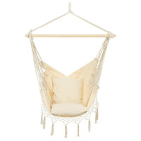 Гамак-кресло maclay, подвесное, плетёное, 60 х 80 см, цвет чёрный