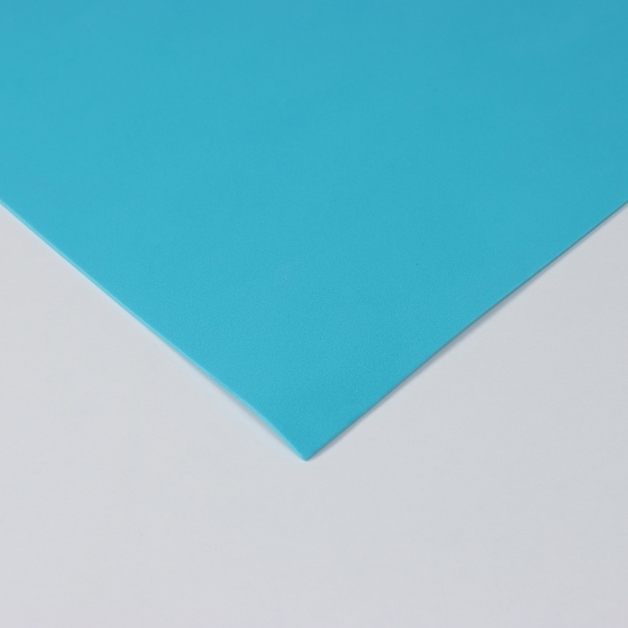 Фоамиран иранский 2 мм (бирюза/159) 60х70 см