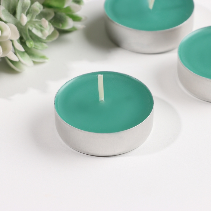 Набор чайных свечей ароматических Набор чайных свечей ароматических "Хвойная иголка", 9 штук