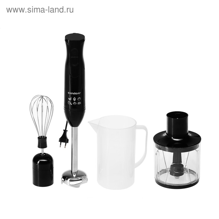 Блендер Endever Sigma-79, 1000 Вт, 2 режима, погружной, черный