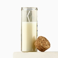 Свеча новогодняя &laquo;Тепла и уюта&raquo;, на Новый год, аромат мандарин, 9 х 3,5 см