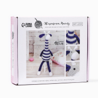 Набор для вязания. Амигуруми: мягкая игрушка &laquo;Жирафик Майлз&raquo;, 41 см