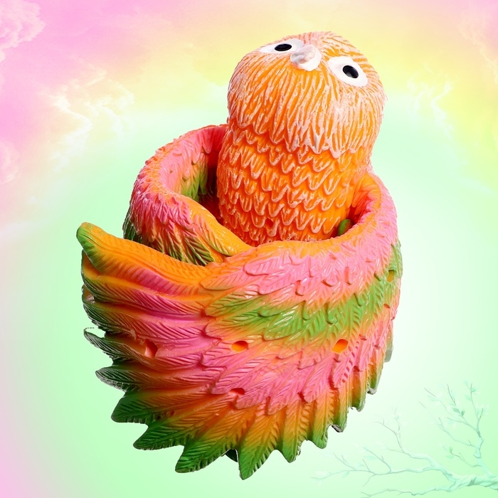 Фигурка птицы &laquo;Сова&raquo;, шлепающий браслет