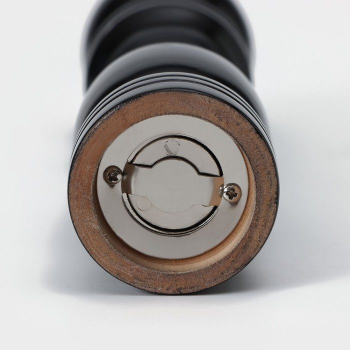 Мельница для специй Доляна, 21&times;4,5 см, металлический механизм, цвет чёрное дерево