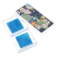 Печать цветная &laquo;Динозавры&raquo;, набор 3 шт., ролик-печать с 2 насадками, штемпельная подушка