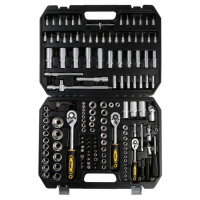 Набор инструментов в кейсе ТУНДРА, автомобильный, CrV, 1/2", 1/4", 3/8", 172 предмета Набор инструментов в кейсе ТУНДРА, автомобильный, CrV, 1/2", 1/4", 3/8", 172 предмета