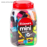 Маркер текстовыделитель Luxor Eyeliter mini, 1.0-4.5 мм, микс