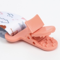 Держатель для соски - пустышки «Мишки», на ленте Держатель для соски - пустышки «Мишки», на ленте