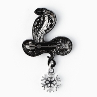 Брошь новогодняя новогодняя &laquo;Волшебство&raquo; на Новый год 6 х 8 см