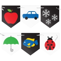 Контрастные картинки для новорождённых &laquo;Абстракции и простые фигуры&raquo;, 10 карт, 0+