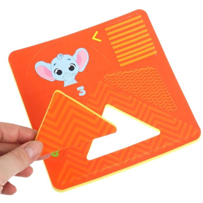 Детская развивающая игра EVA &laquo;Маленький строитель 1&raquo;, изучение форм / цветов, виды МИКС, Крошка Я