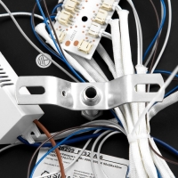 Люстра "Кворум" LED 48Вт 3000-6000К золото 50х50х10см