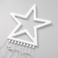 Светодиодная фигура &laquo;Комета&raquo; 3.5 м, пластик, 9 нитей, 220 В, свечение синее