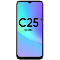 Смартфон Realme C25S, 6.5", LCD, 2 sim, 4 Гб, 128 Гб, 48 Мп, 8 Мп, 6000 мАч, NFC, синий