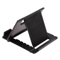 Подставка для телефона Luazon, складная, регулируемая высота, чёрная Подставка для телефона Luazon, складная, регулируемая высота, чёрная