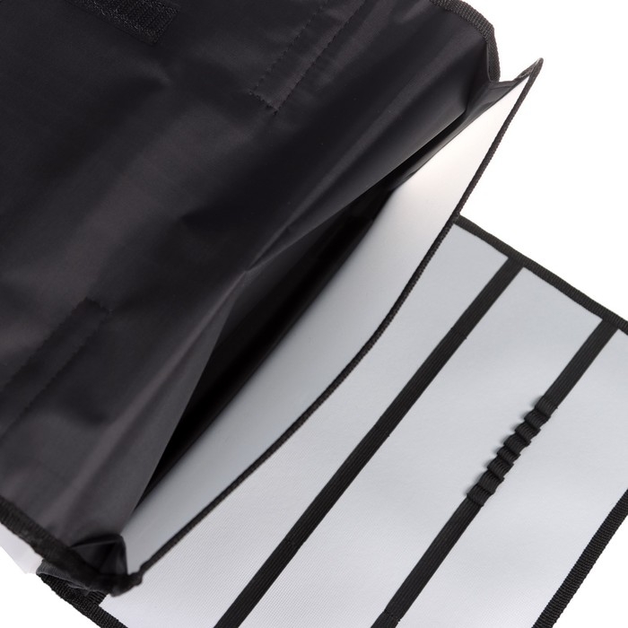 Папка для труда А4, 325 х 240 мм, с ручками, раскладная на липучке, текстильная, ПТР-10, Calligrata Папка для труда А4, 325 х 240 мм, с ручками, раскладная на липучке, текстильная, ПТР-10, Calligrata "Бульдог"