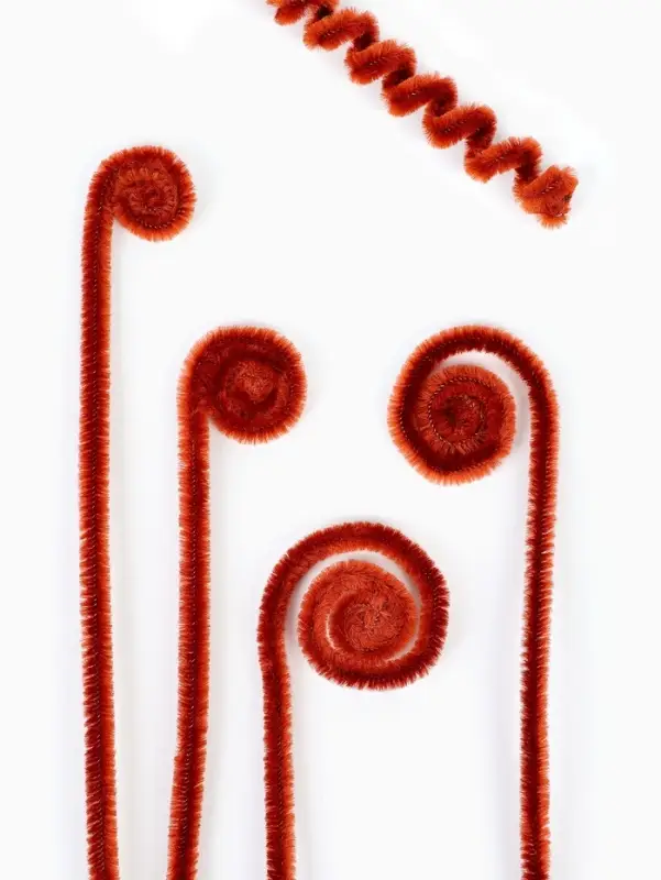 Синельная проволока, набор 100 шт, коричневая, 30 см