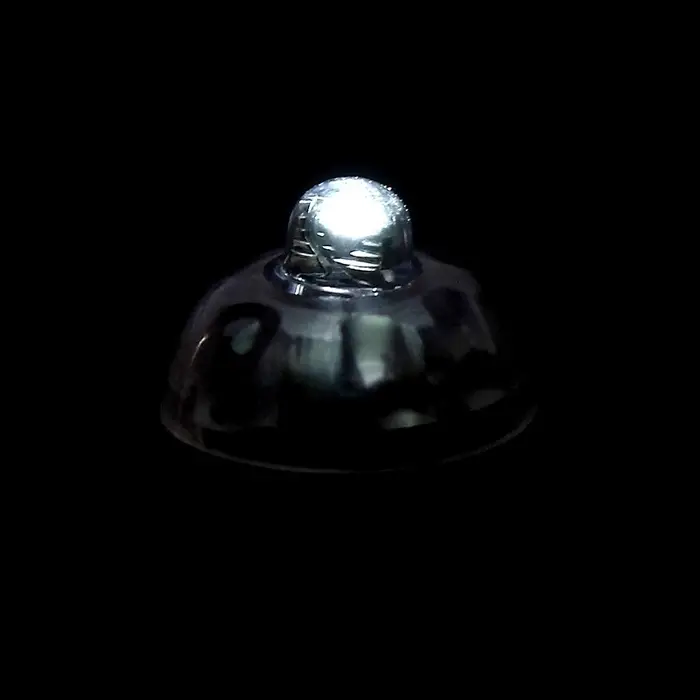 Светодиод для воздушного шара, круглый, цвет белый, пластик