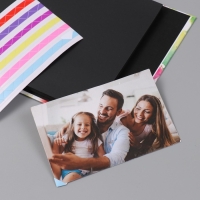 Фотоальбом 25 листов (наклейки+кольца) "Фрукты. Привет, лето!" 19х27х3 см