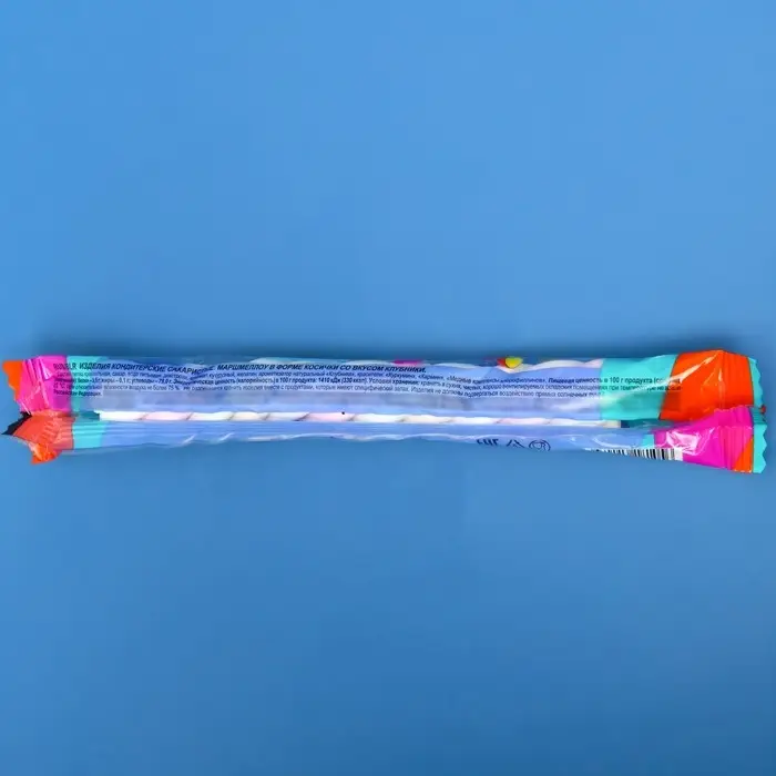 Маршмеллоу &laquo;Зефирная косичка&raquo;, Confectum, с ароматом клубники, 12 г