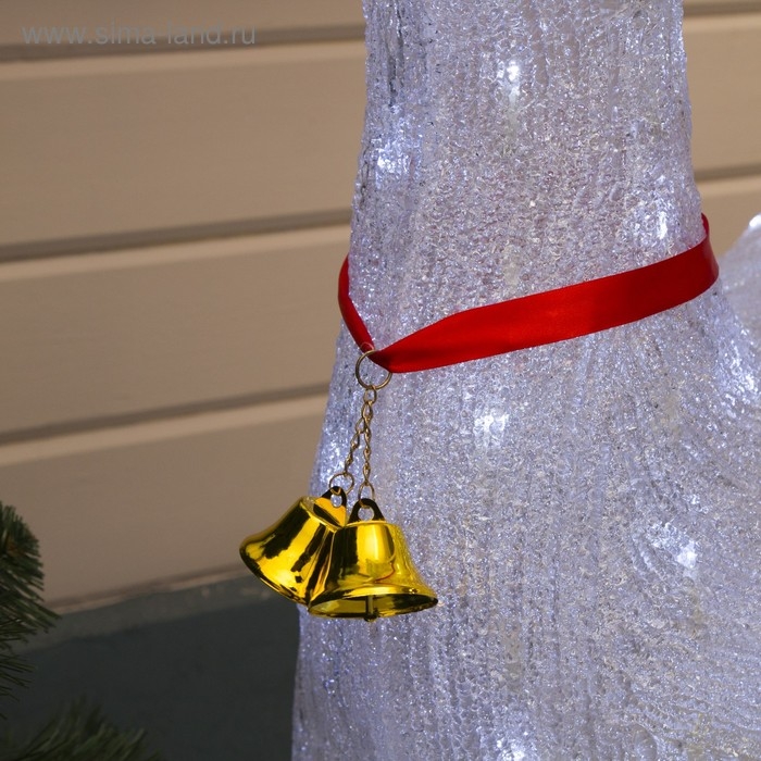 Светодиодная фигура &laquo;Олень величавый&raquo; 80 &times; 130 &times; 50 см, акрил, 228 LED, 8 режимов, 24 В, свечение белое