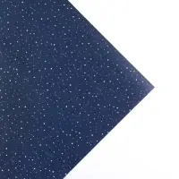 Бумага упаковочная двухсторонняя крафтовая &laquo;Космос&raquo;, 70 х 100 см