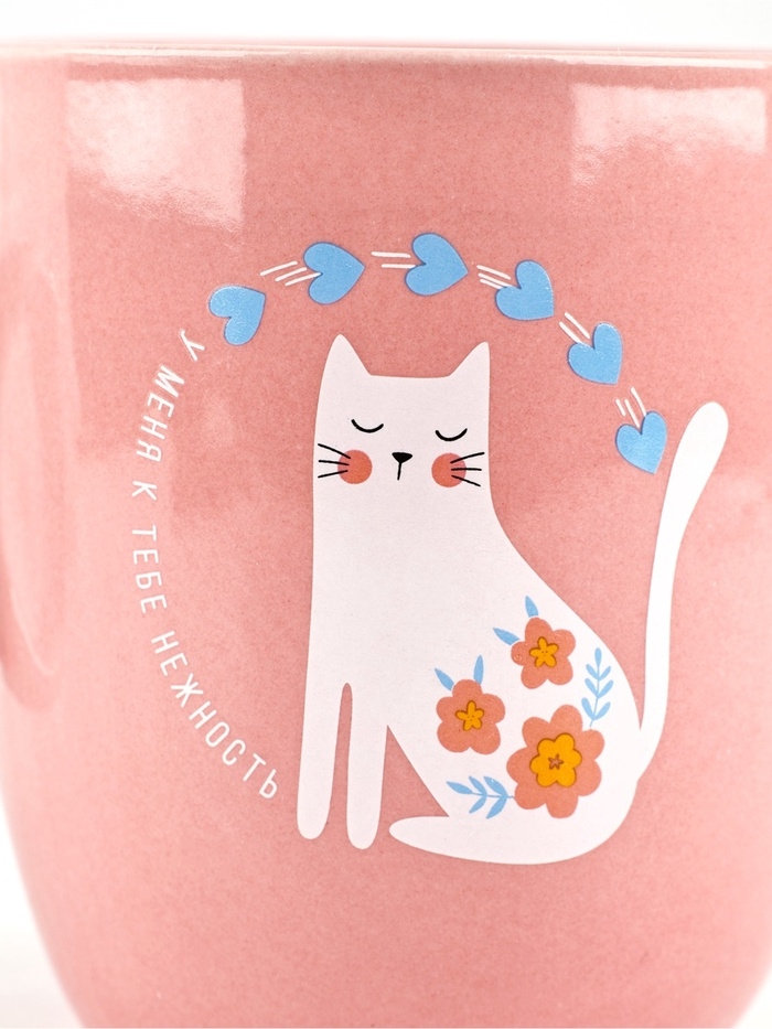 Кружка керамическая Дорого внимание &laquo;Нежность&raquo;, 420 мл