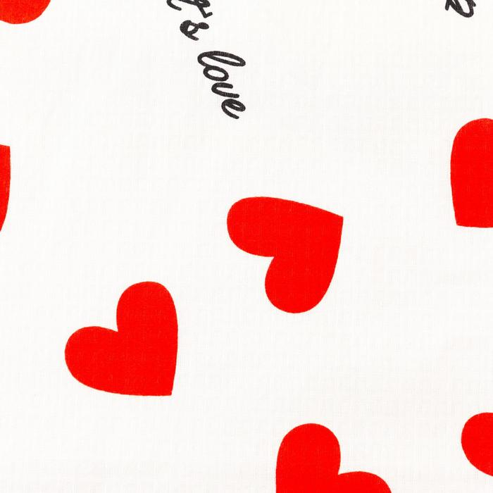 Полотенце Сердечки 80х150 см, 100% хлопок, вафельное полотно, 160гр/м2 Полотенце Сердечки 80х150 см, 100% хлопок, вафельное полотно, 160гр/м2