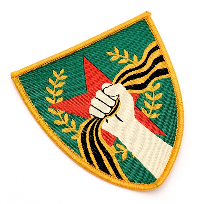 Набор военного &laquo;Молодой солдат&raquo;: пилотка, значок, георгиевская лента, нашивка, р-р 54-56