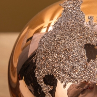 Глобус сувенирный "Сансет" 10х12,5х23 см, стекло, мрамор