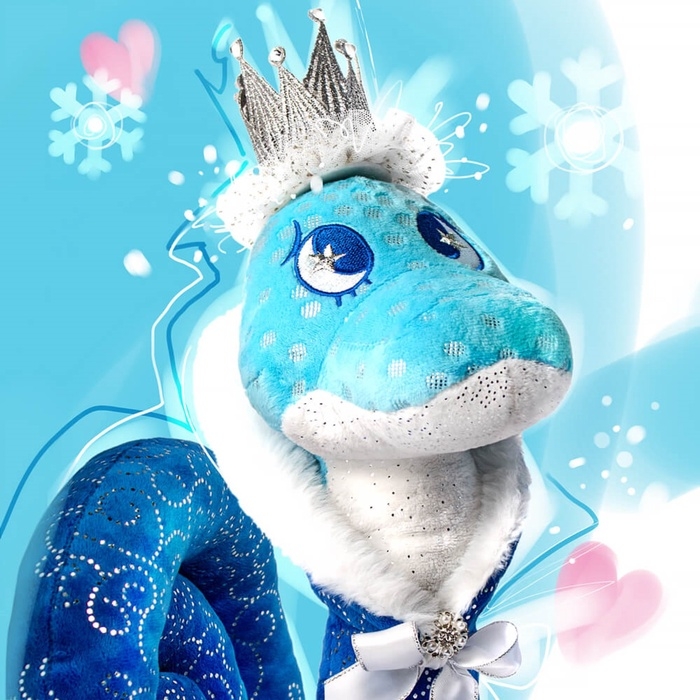 Мягкая игрушка "Змея Дивия", 25 см Ss25-012