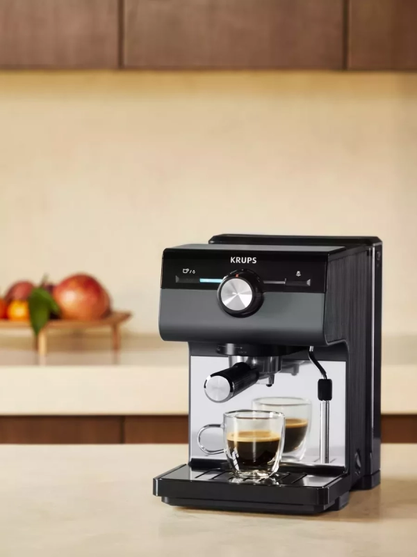 Рожковая кофеварка Authentic+ XP384G10, серый