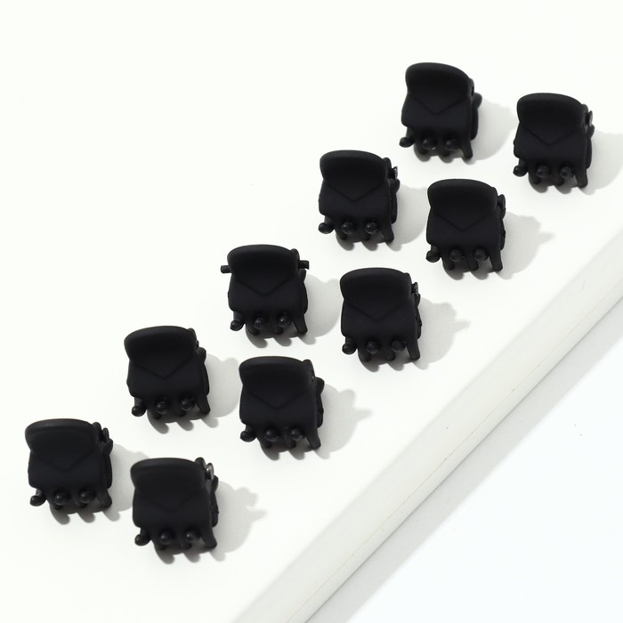 Краб для волос &laquo;Аксессуары&raquo;,10 шт.,1,5 х1,5 см