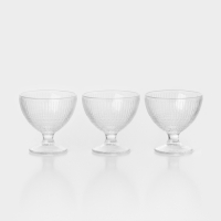 Набор стеклянных креманок &laquo;Луиз&raquo;, 300 мл, 3 шт