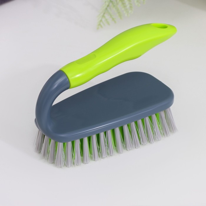 Щётка - утюжок Доляна Green day, 15,5&times;6,5&times;10 см, анатомическая ручка