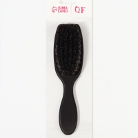 Щетка с искусс щетиной 18*5*2,8см пластик черный пакет QF